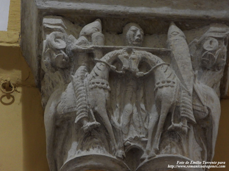 DETALLE DE LA IGLESIA DE PIASCA